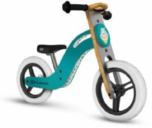 KinderKraft Balance Bike Uniq Art.KKRUNIQTRQ0000 Turquoise  Jooksurattas puitraamiga