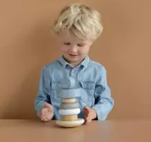 Little Dutch Ring Stacker Art.8013 Ocean Blue