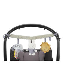 Little Dutch Stroller Toy Chain Miffy Fluffy Blue Art.NIJN934