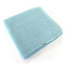 NordBaby  Waffle Blanket Art.205680 Blue Haze