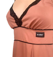 La Bebe™ Nursing Cotton Mia Art.113967 Jade Nursing Nightie