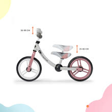 KinderKraft 2Way Next Art.KR2WAY00PNK00000 PINK Bērnu skrējritenis ar metālisko rāmi
