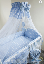 Ankras P-7 Art. GWI000115 BLUE 7-piece bedding set