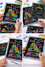 Happy Toys Scratch Art.9576 Engraving Craft Kit
