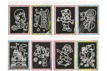 Happy Toys Scratch Art.9576 Engraving Craft Kit