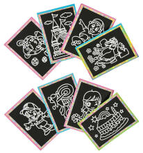 Happy Toys Scratch Art.9576 Engraving Craft Kit