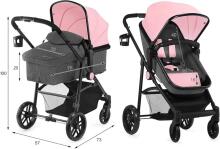 KinderKraft'20 Juli Art.KKWJULIPNK3000 Pink