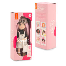 Orange Toys Sweet Sisters Billie in a Denim Sundress Art.SS06-24 Plush toy (32cm)