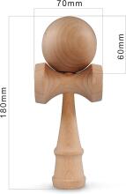 Ganzoo Kendama Beech Wood Art.116692
