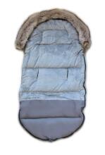 La bebe™ Sleeping bag Winter Footmuff  Art.116740 Grey