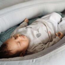 Womar Baby Cocoon Art.3-Z-KOK-03 White Leaves