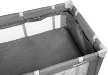 Caretero Basic Art.3948 Graphite Bērnu manēža ceļojumu gulta