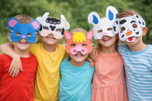 Farm animal mask Art.9672