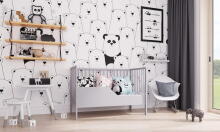 Baby Crib Club Dominik Art.117586 Grey