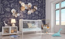 Baby Crib Club DK Art.117586 Laste puidust voodi sahtliga 120x60cm