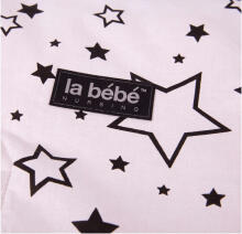 La bebe™ Minky+Cotton Set 100x75/40x25 Art.79079 Stars/ Yellow Velvet Sega un spilvens (100x75/40x25 cm)