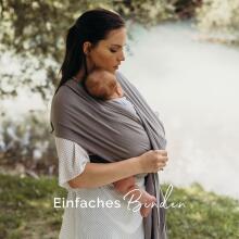 Boba Wrap Sling  Art.118131 Grey