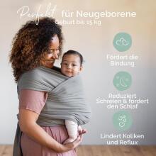 Boba Wrap Sling  Art.118131 Grey