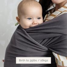 Boba Wrap Sling Organic Art.118132 Dark Grey
