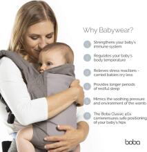 Boba Classic Baby Carrier Art.118250 Organic Midnight