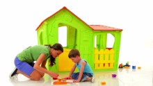 Keter My Garden House Art.29220141 Beige   Детский игровой домик(Высокое качество)