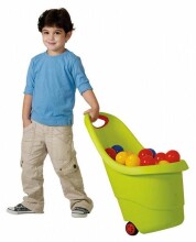 „Keter Kiddies Go“ prekės ženklas 29231321 Žalias žaislų vežimėlis (puikios kokybės)