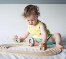 Lullalove Oda Wooden Car Art.118739
