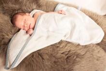 Lullalove Swaddle Blanket Art.118800 Ecru