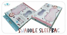 „Wallaboo Sleepbag“ prekės kodas: SSA.0118.5729 „Penguin Silver Cotton“ vyniojamasis vystyklas nuo 3 kg iki 6 kg.