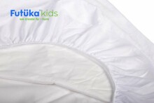 Futuka Kids Art.119115 Водонепроницаемый наматрасник для кроваток Sleepy (овальный)
