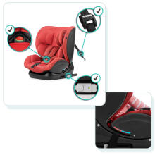Kinderkraft'20 Myway Isofix Art.KKFMWAYRED0000 Red