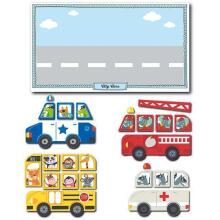 Apli Kids Magnets City Cars Art.16863