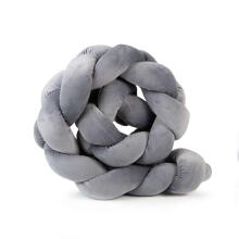 La bebe™ Velvet Border (160) Art.119726 Grey Bed bumper 160cm