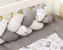 La bebe™ Cotton Border (220) Art.119729 Yellow Bed bumper 220 cm.