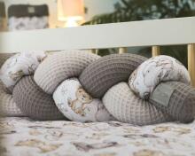 La bebe™ Cotton Border (220) Art.119729 Yellow Bed bumper 220 cm.