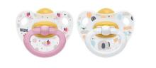 Nuk Happy Kids Art.SU52 Lateks ortodontiline 2gb (18-36 months)