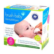 Brush Baby Teething Wipes Art.BRB242