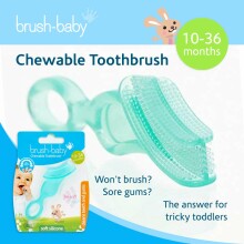 Brush Baby Toothbrush Art.BRB001 Košļājamā zobubirste