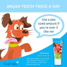 Brush Baby Toothpaste Spearmint Art.BRB028