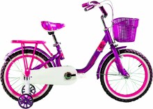 Gust&Juhi Juhi  Art.119904  Детский двухколесный велосипед с дополнительными педалями