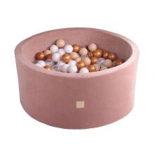 MeowBaby® Color Round Velvet Art.119999 Pink