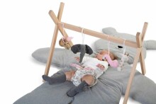 Childhome Teddy Playmat Art.CCTB150JG Детский хлопковый ковёр