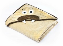 Sensillo Towel Art.3059  Детское хлопковое полотенце с капюшоном 100x100 см