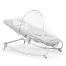 KinderKraft'20 Felio Art.KKBFELOGRY000N Stone Grey  Детский шезлонг Стильный детский шезлонг с музыкой и вибрацией