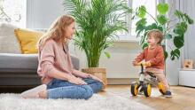 KinderKraft'20 Cutie Art.KKRCUTIHNY0000 Honey   Детский велосипед/бегунок с металлической рамой