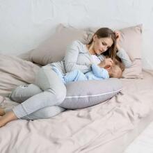 La Bebe™  Nursing Maternity Pillow Square Nappy Art.120634  Eastern Mod Pillow
