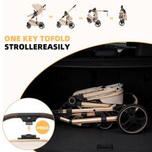 Kidsworld Bebby 3 in 1 Art.H-9 Brown Universal 3-in-1 stroller