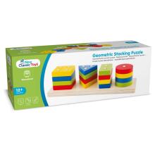 New Classic Toys Geometric Stacking  Art.10500