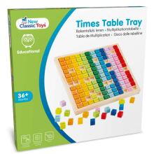New Classic Toys Times Table Tray  Art.10511