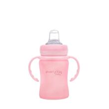 Everyday Baby  Glass Sippy Cup   Art.10308 Rose Pink